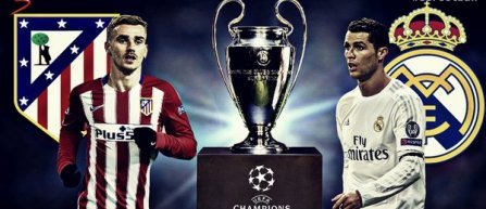 Liga Campionilor: Atletico si Real, cu trofeul pe masa, la Milano